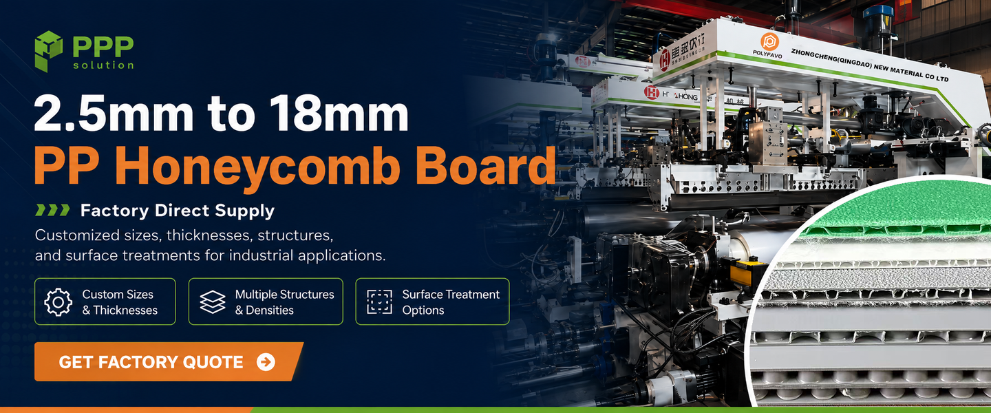 Papan Honeycomb PP
