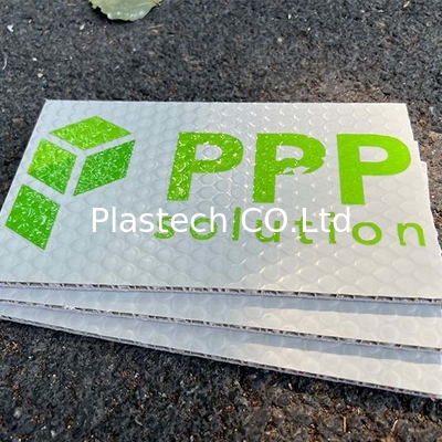 kualitas  3mm 5mm Fire Retardant PP Honeycomb Board For Surface Shields pabrik