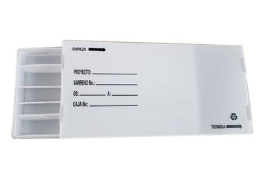 kualitas  Coroplast PP Mineral Drill core Corrugated Plastic Box pabrik