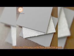 Perlindungan Lantai Sementara Papan Sarang Lebah PP Polypropylene