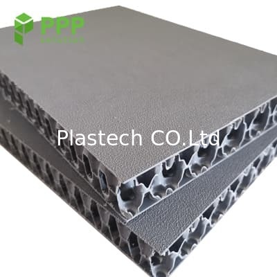 2440x1220mm 12mm 13mm Matte Polypropylene Honeycomb Sheets Untuk Tas