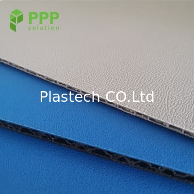 Double Color 7mm 10mm PP Halus Honeycomb Board Untuk Aluminium Case
