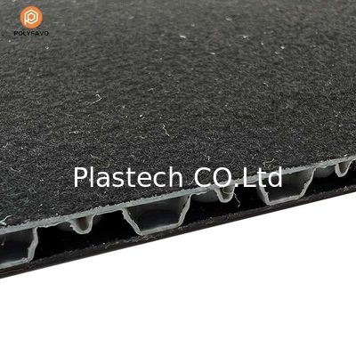 Kain tahan api PP Laminated Honeycomb Board 600 - 3500gsm untuk Otomotif dan Kotak