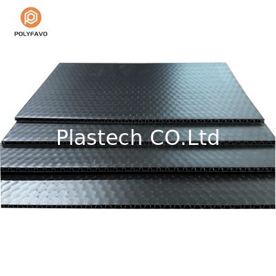 Panel Sandwich Honeycomb tahan lama 5 mm Panel Honeycomb PP untuk perlindungan lantai