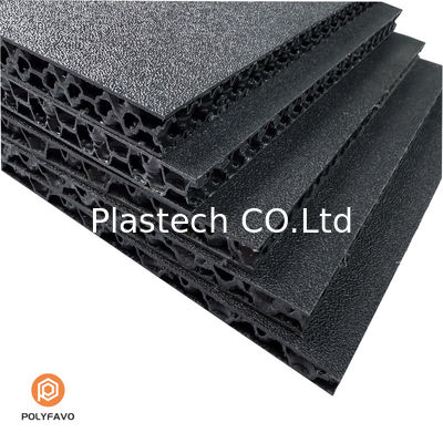 12mm PP Honeycomb Penerbangan Casing Panel Heave Matte Plastic Honeycomb Sheet