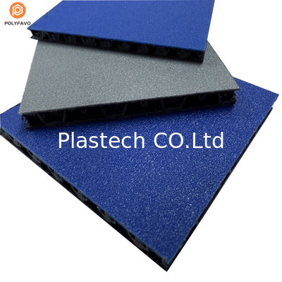 12mm PP Honeycomb Penerbangan Casing Panel Heave Matte Plastic Honeycomb Sheet