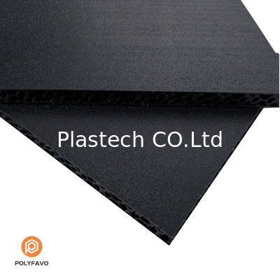12mm PP Honeycomb Penerbangan Casing Panel Heave Matte Plastic Honeycomb Sheet