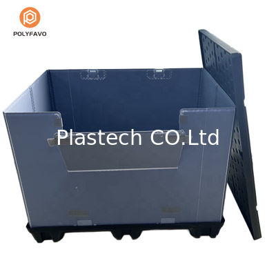 PP Honeycomb Packaging Box HDPE Palet Sleeve Box Untuk Transportasi Logistik
