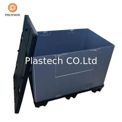 PP Honeycomb Packaging Box HDPE Palet Sleeve Box Untuk Transportasi Logistik