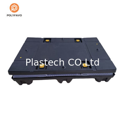 PP Honeycomb Packaging Box HDPE Palet Sleeve Box Untuk Transportasi Logistik