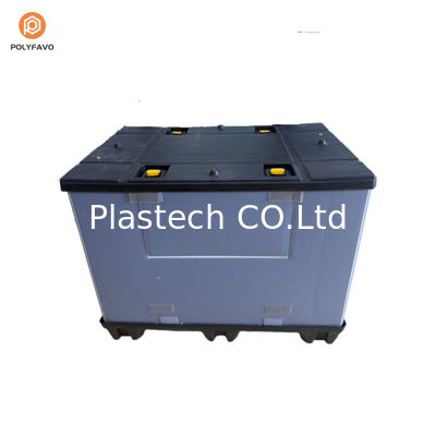 Airproof Plastik Sleeve Container Palet Sleeve Pack Untuk Bagian Otomotif
