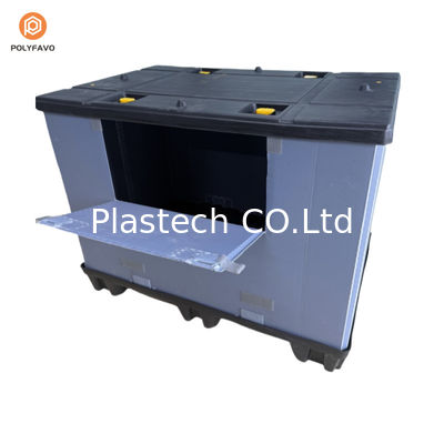 Airproof Plastik Sleeve Container Palet Sleeve Pack Untuk Bagian Otomotif