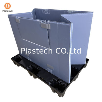 Airproof Plastik Sleeve Container Palet Sleeve Pack Untuk Bagian Otomotif