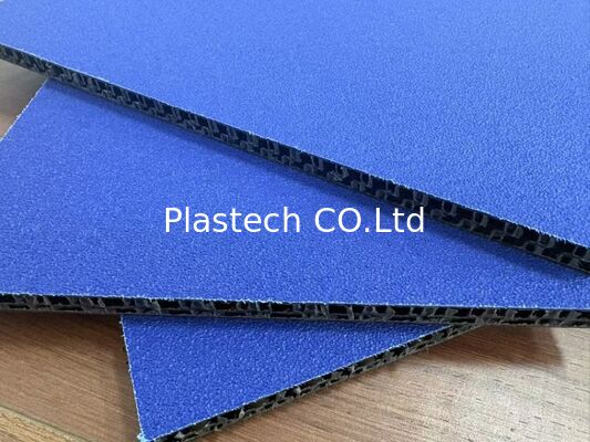 10mm Lightweight Waterproof PP Honeycomb Board untuk kasus penerbangan dan panel kasus jalan