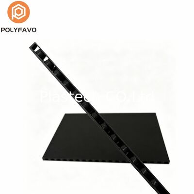 Kasus Penerbangan 7mm Panel Penerbangan Bahan Papan Ringan Panel Plastik Praksi PP Honeycomb