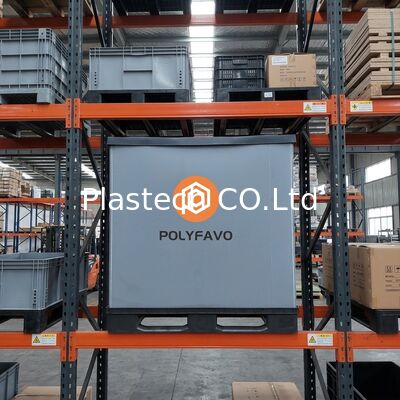 Kontainer Plastik Storage Bin Logistics Packaging Kontainer Lipat Kotak Plastik