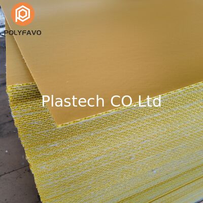 Lembaran Pelindung Lantai Plastik Polipropilena Grade V2 Tahan Api 1600gsm 5mm