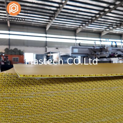 Lembaran Pelindung Lantai Plastik Polipropilena Grade V2 Tahan Api 1600gsm 5mm