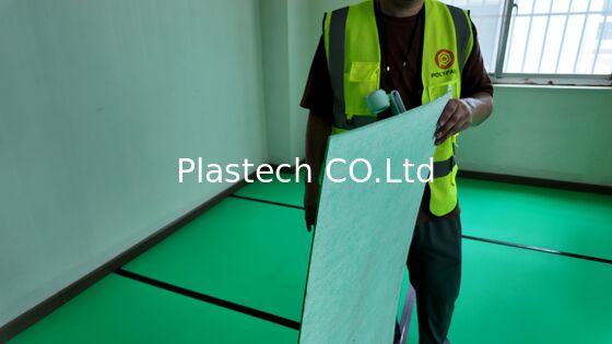 Papan Dampak 5mm Polipropilena Plastik Lantai Perlindungan Lantai Pelindung Lantai Pembangun
