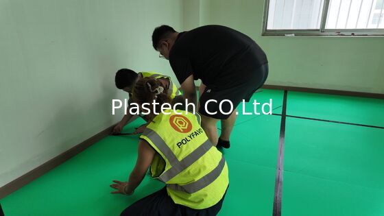 Papan Dampak 5mm Polipropilena Plastik Lantai Perlindungan Lantai Pelindung Lantai Pembangun