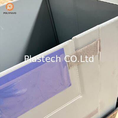 Containedores Plastico Plegable 1200x1000 Papan Sleeve Corrugated Euro Palet Box