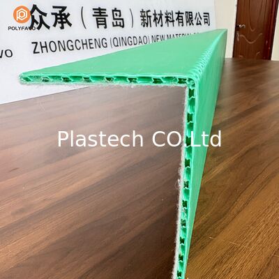 Pelindung Ramp Tangga Sarang Lebah 5mm dengan Permukaan Felt untuk Penutup Tepi Tangga Gudang Pabrik Papan Lipat Satu Potong