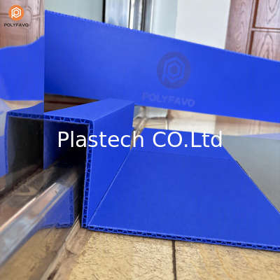 Penangkal api PP Honeycomb Penutup ambang Non Woven Kain Anti slip Permukaan Ringan tahan lama perlindungan lantai pintu