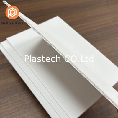 Panel Dinding Kustomisasi Lembaran PP Sarang Lebah 4mm untuk Interior Mobil Kargo Ford