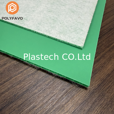 Perlindungan plastik yang dapat digunakan kembali Felt 5mm Heavy Duty Perlindungan lantai Polypropylene Perlindungan lantai
