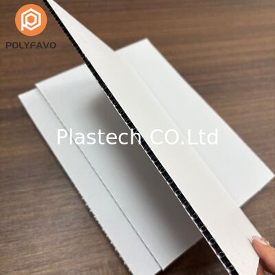 Zhongcheng Polypropylene Honeycomb Panel Supplier 5mm 1600gsm Lembar Plastik untuk Transportasi Honeycomb Polypropylene Panel