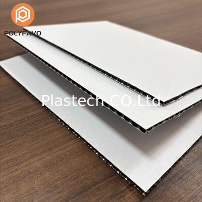 Zhongcheng Polypropylene Honeycomb Panel Supplier 5mm 1600gsm Lembar Plastik untuk Transportasi Honeycomb Polypropylene Panel