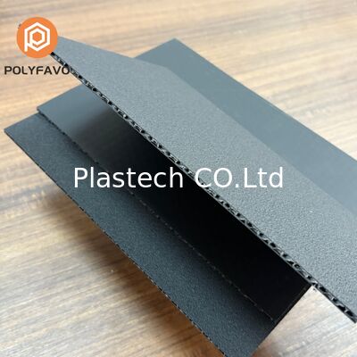 Plastic Sheet Fly Case Hoenycomb Flight Case Material 6mm 2200gsm Panel Honeycomb pp Lembar Plastik