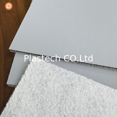 Pelat Penutup Sementara Zhongcheng 5mm pp perlindungan Perlindungan lantai Lapisan Felt Papan Sarang Lebah