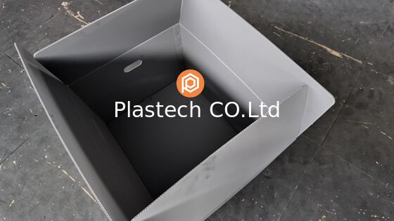 Kotak Papan Sarang Lebah Lapisan Pelindung Terintegrasi Soft-Touch PP Kotak Peti Plastik