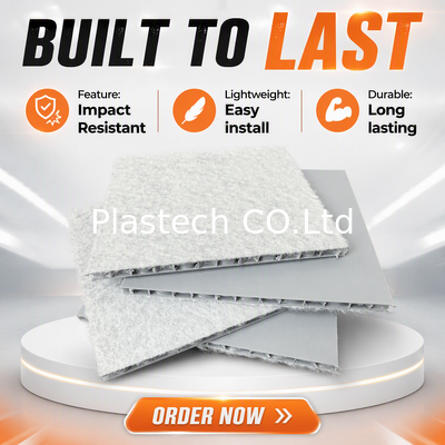 Honeycomb Floor Protection Board untuk Renovation Moving, V2 Flame Retardant Waterproof Floor Protector Panel, Warna Khusus